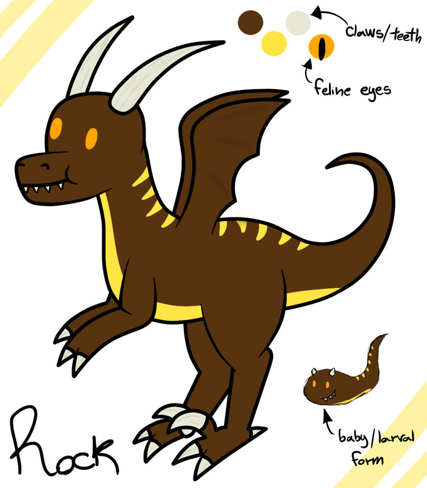 Rock Reference Sheet by DR4G0NESS on DeviantArt