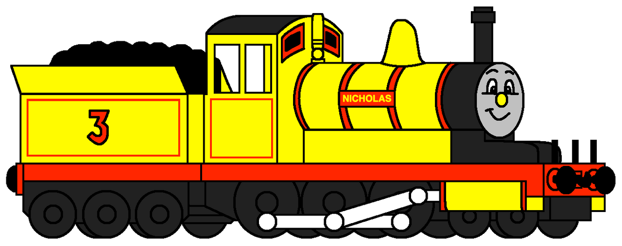 The Yellow Engine Nicholas the Yellow Engine by AustraliaArtStudios on DeviantArt