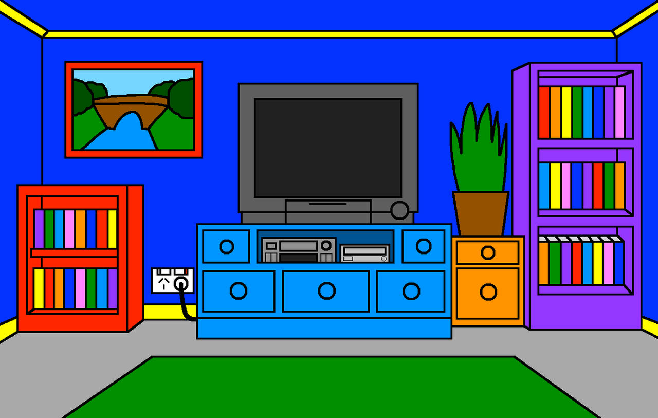 Alex's Living Room by AlexTheFoxCub on DeviantArt