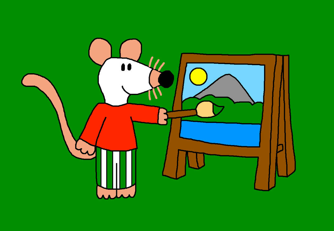 Maisy Mouse Painting By Alexthefoxcub On Deviantart Maisy Mouse Painting By Alexthefoxcub On Deviantart