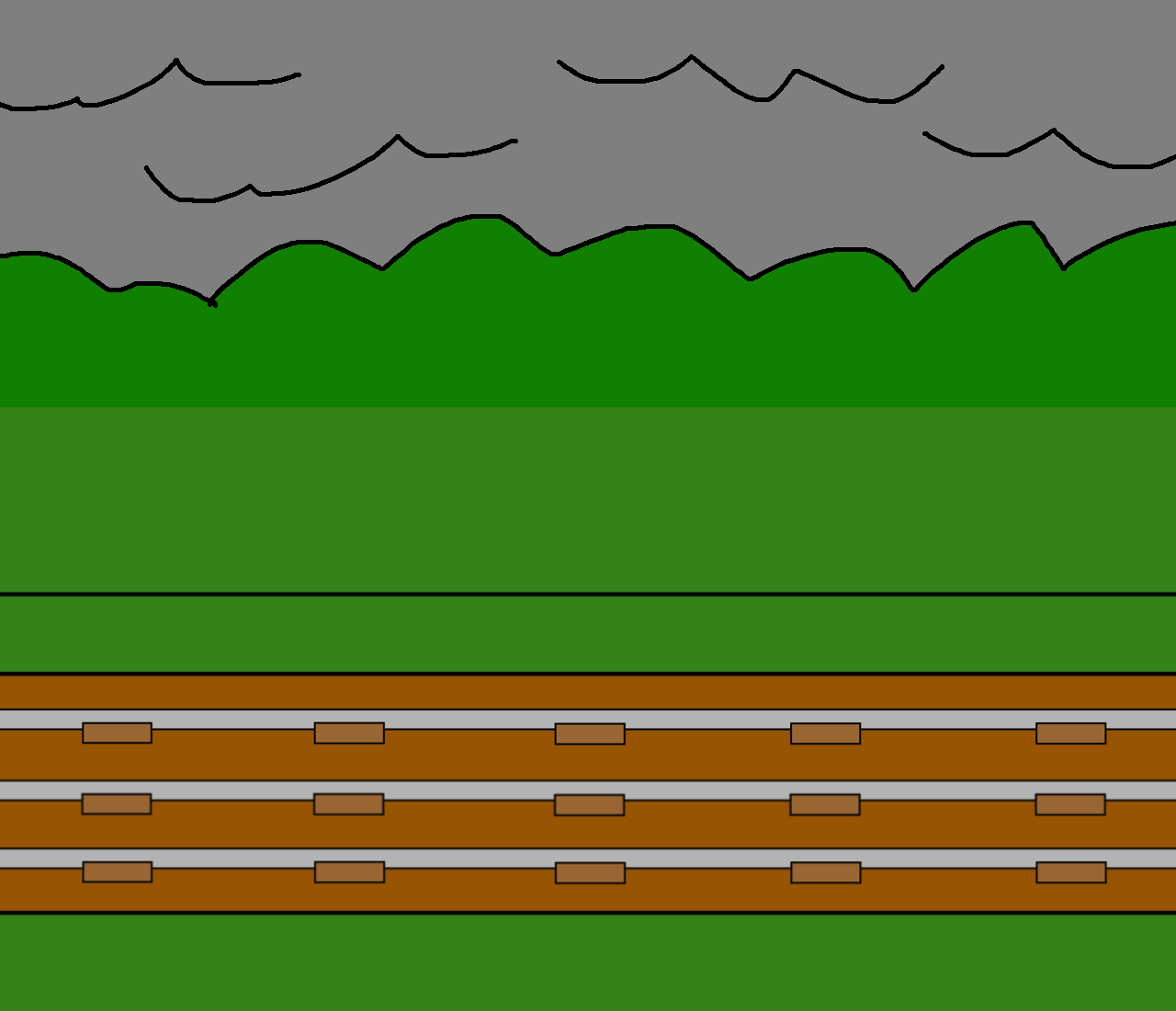 3 Train Tracks Background by AustraliaArtStudios on DeviantArt