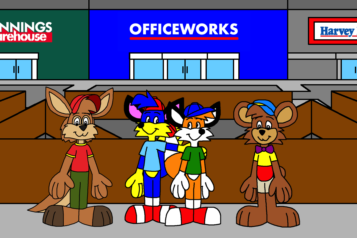 Billy Boo Boo Alex, Billy, Boo Boo Bear and Brucie by AustraliaArtStudios on DeviantArt