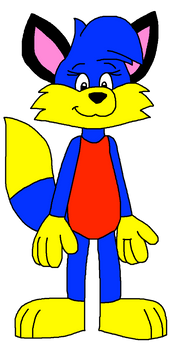 Anna the Fox in Swimwear