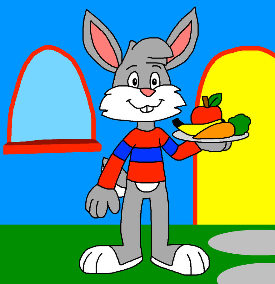 Reader Rabbit the Waiter by TheCartoonCreations on DeviantArt