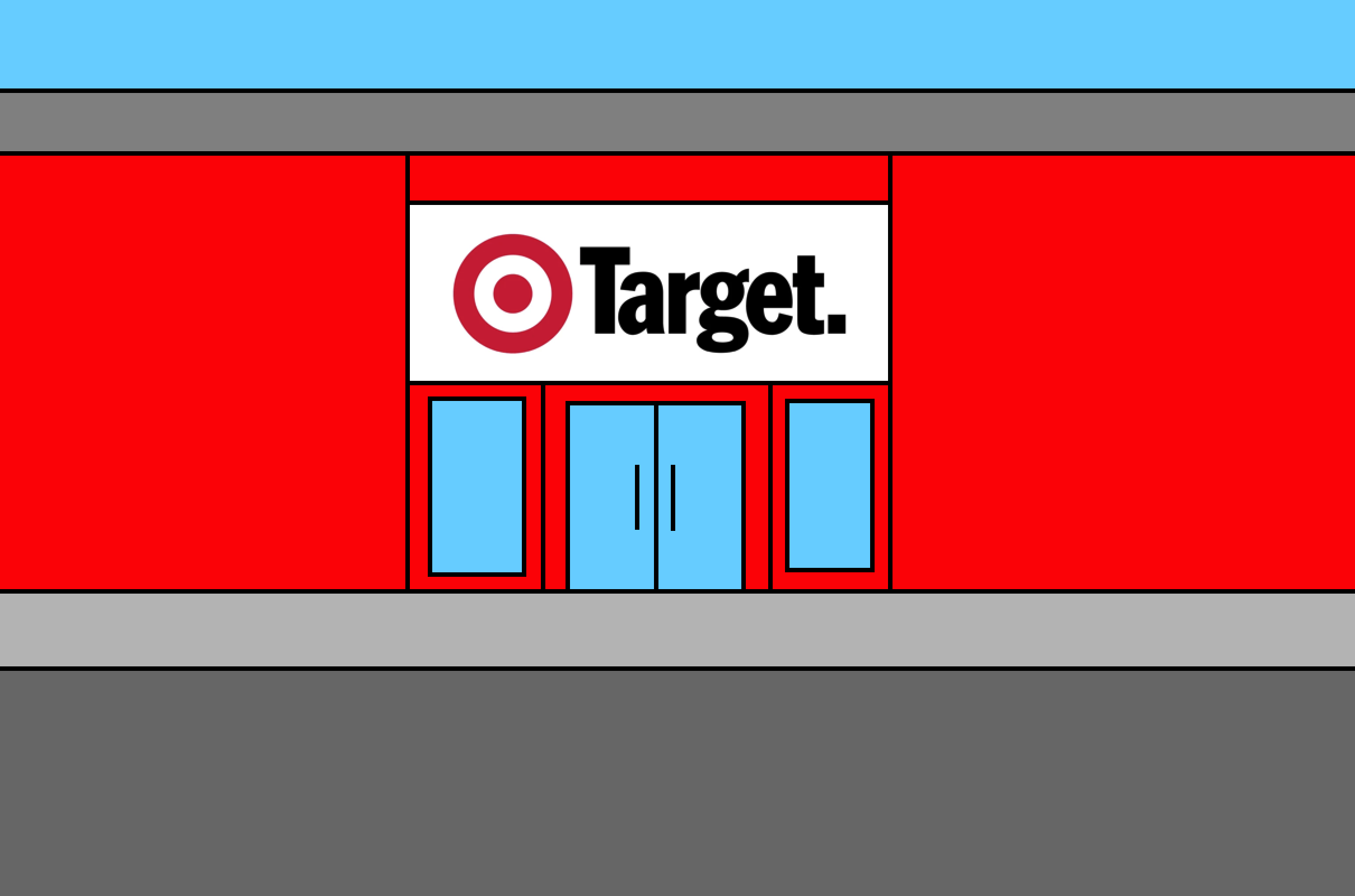 Target Drawing Simple Store Target Store by ToonArtistsLover on DeviantArt