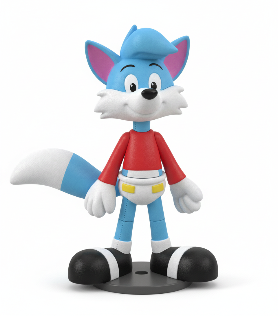 Freddy Fox Toy Figure by TheCartoonCreations on DeviantArt