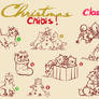 YCH- Christmas Chibis! Closed