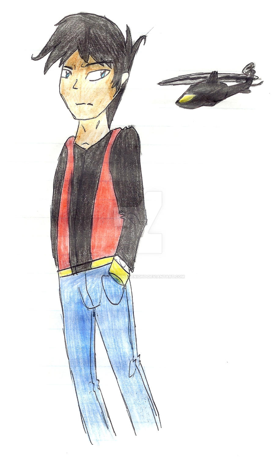 Blade Ranger humanized by TheDragonInTheNight on DeviantArt