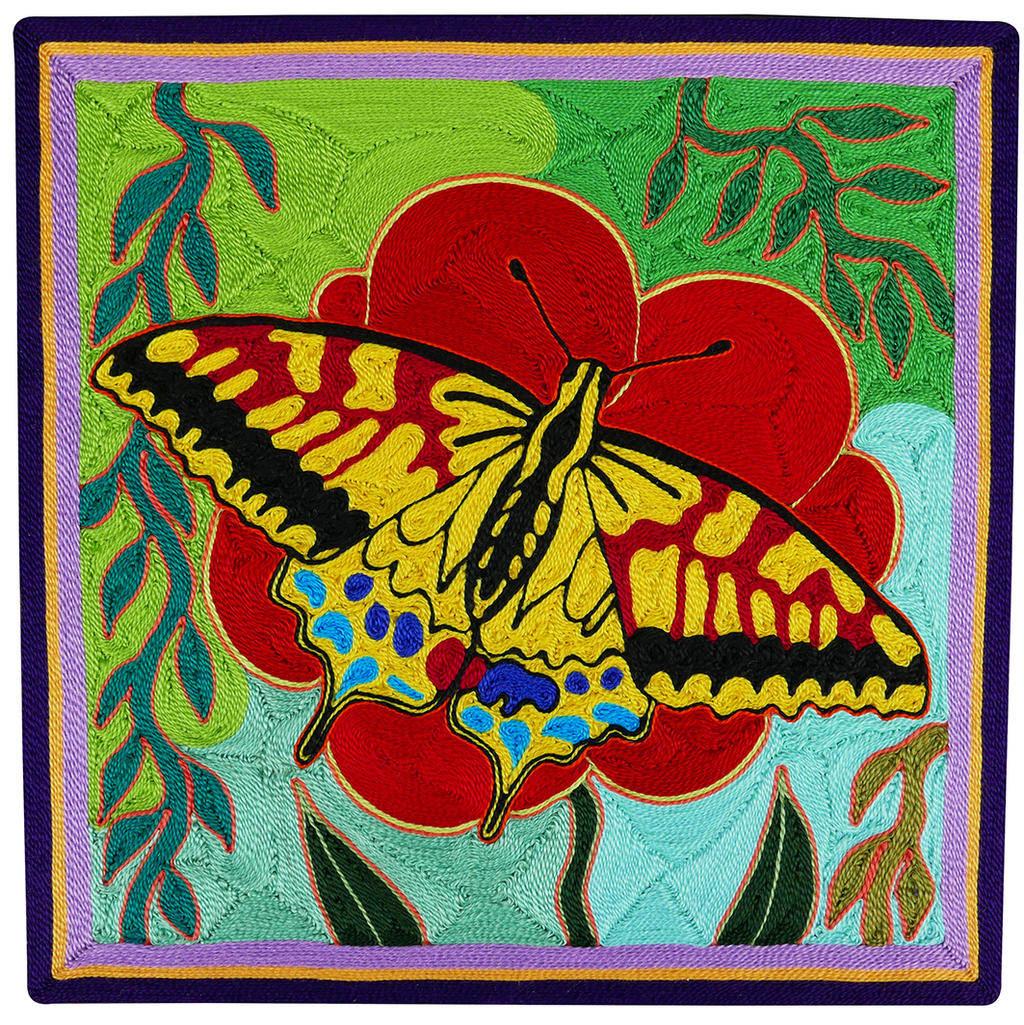 Papillon sur Fleur - Butterfly on a Flower