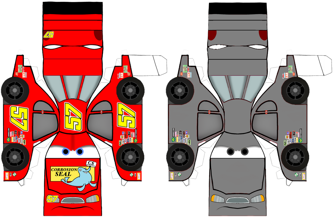 Disney Pixar cars teaser trailer papercraft by THE1935FOXGAMER on ...