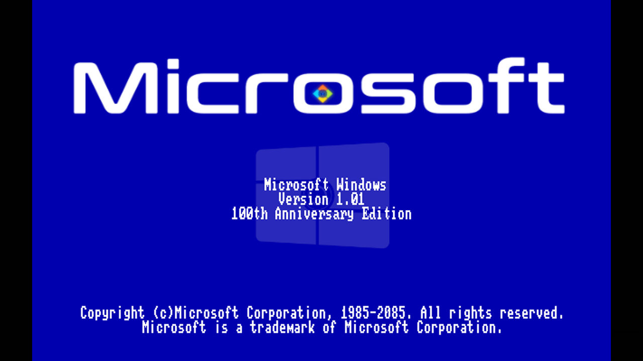 Windows 1.01 100th Anniversary Edition (Remake) by Luckyhykonupdate on ...