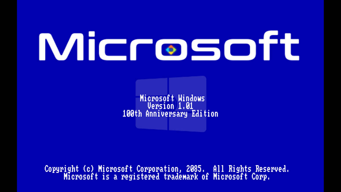 Windows 1.01 100th Anniversary Edition by Luckyhykonupdate on DeviantArt