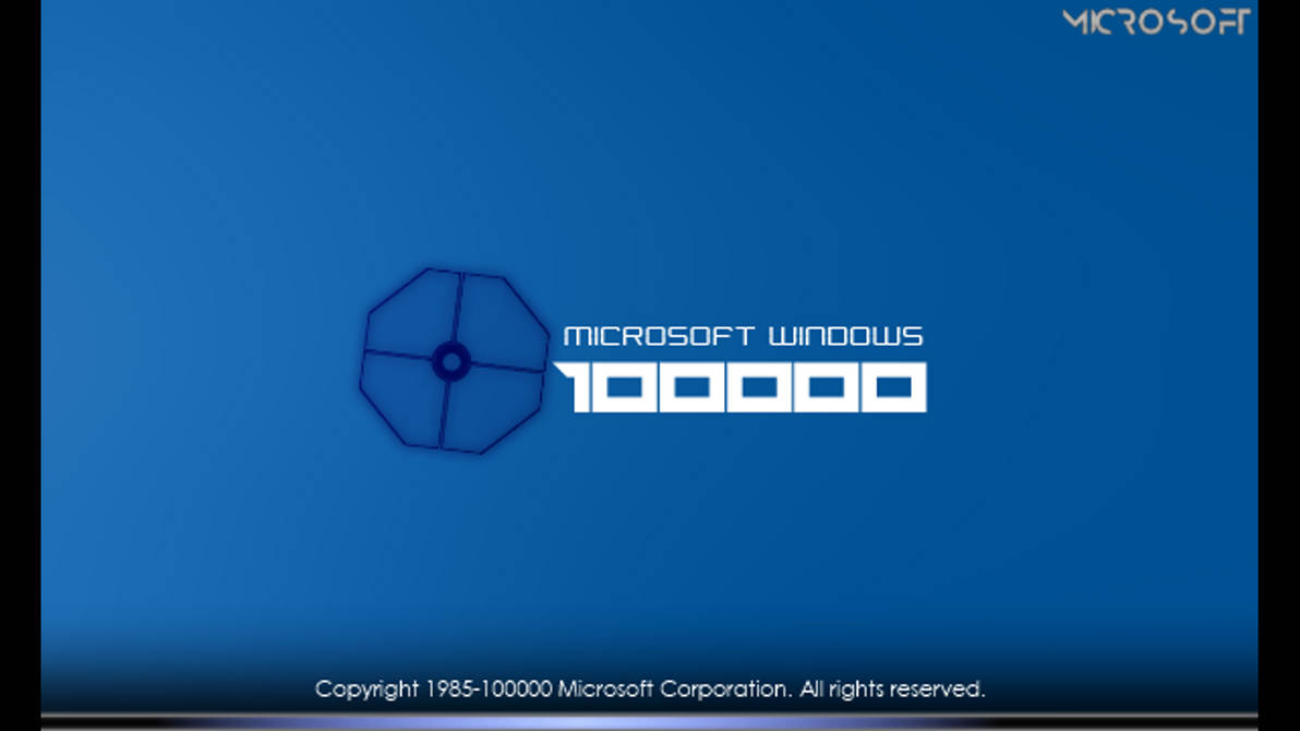 Microsoft Windows 100000 by Luckyhykonupdate on DeviantArt