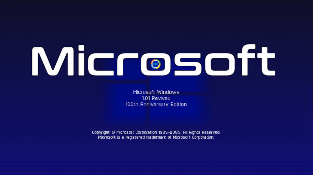 Windows 1.01 Revived 100th Anniversary Edition by Luckyhykonupdate on ...