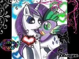 mlp fim spike and rarity