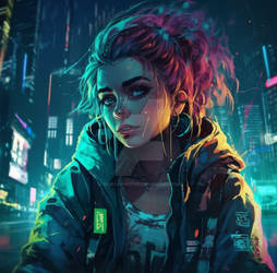 Cyber Streetgirl #1