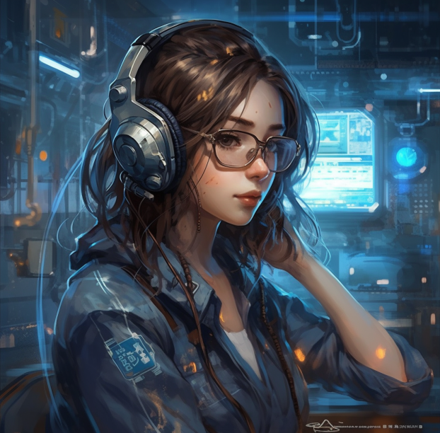 Anime engineer girl #2 by BlueCashKotoki on DeviantArt