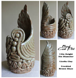 Bird Coil Pot