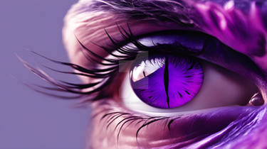 Neon-purple-cat-eye