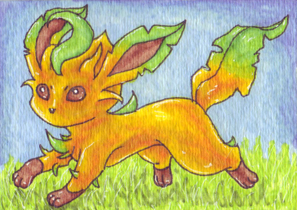 ACEO Leafeon