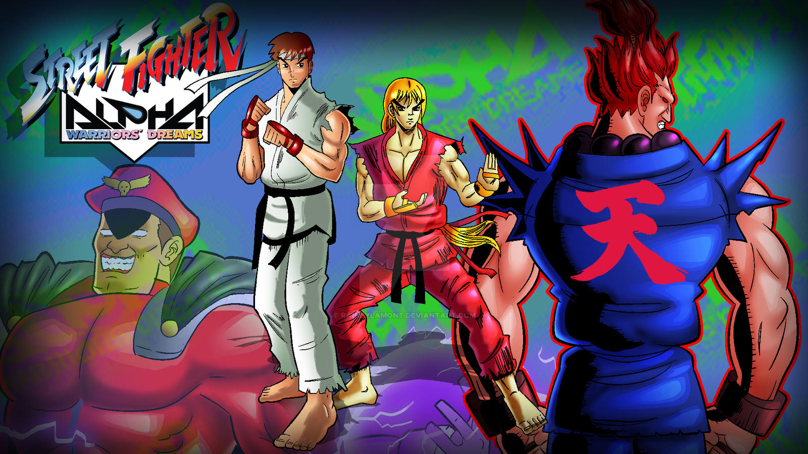 Custom street fighter alpha wallpaper by Raineylamont on DeviantArt