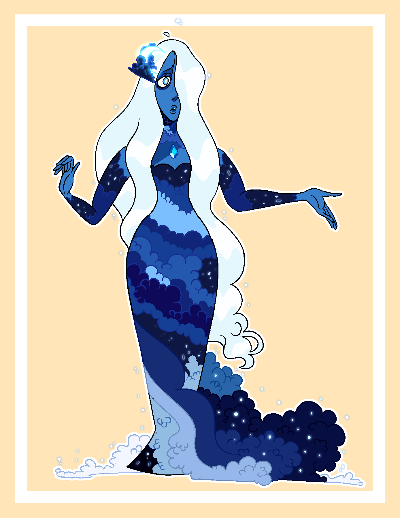 Steven Universe AU: Rejuvenated Blue Diamond by HypnoticMasterUwU on DeviantArt Steven Universe AU: Rejuvenated Blue Diamond by HypnoticMasterUwU on DeviantArt