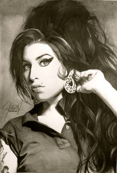 Amy Winehouse Portrait