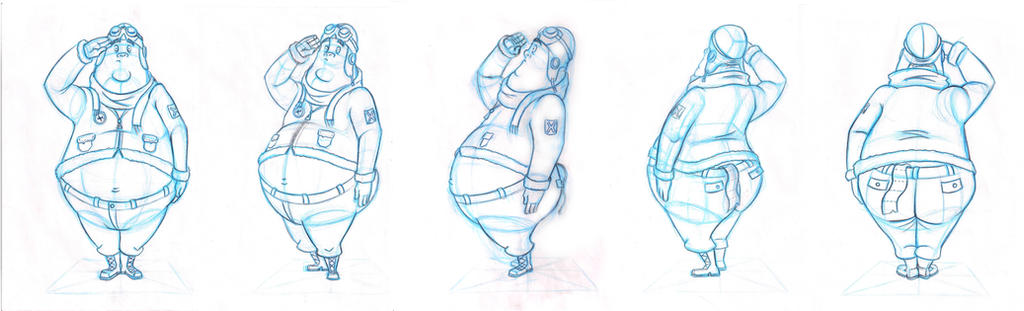 Full Body Rotation Character Character rotation by ParaguayDraw on DeviantArt