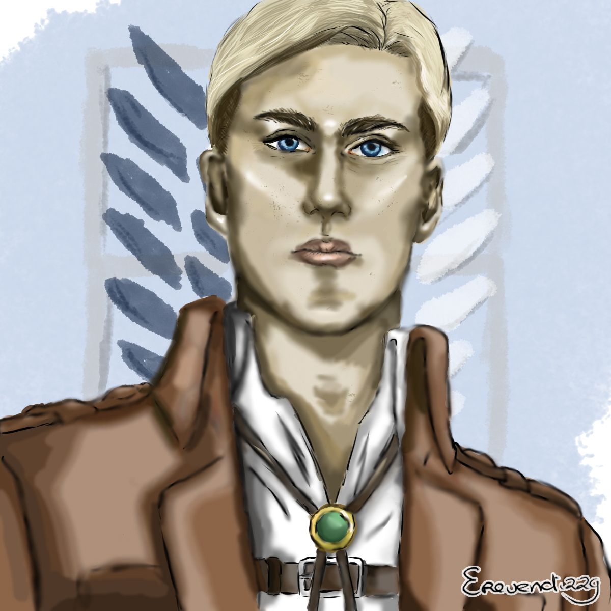 Commander Erwin Smith by Erevendi229 on DeviantArt