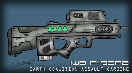 I.W.B. F-93A2 Earth Coalition Assault Carbine