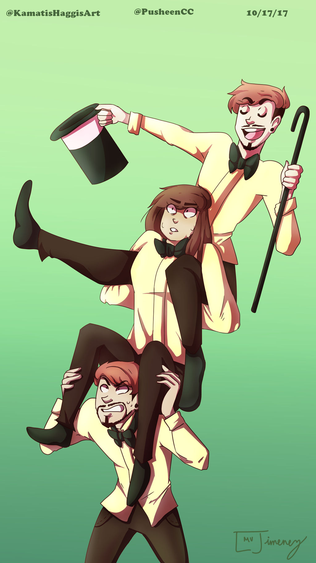 Draw the Squad Trio! by PusheenCC on DeviantArt