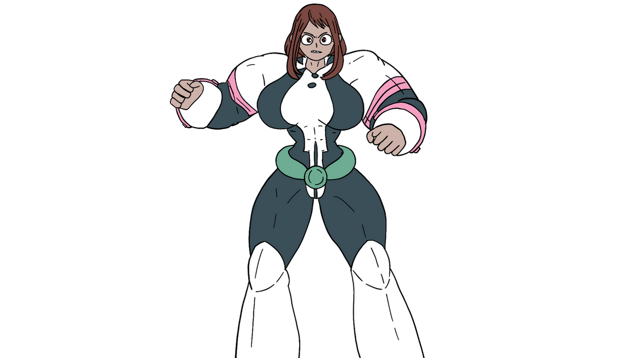 Ochako Uraraka 1 (ROUGH-Not final) by Vaulter297 on DeviantArt