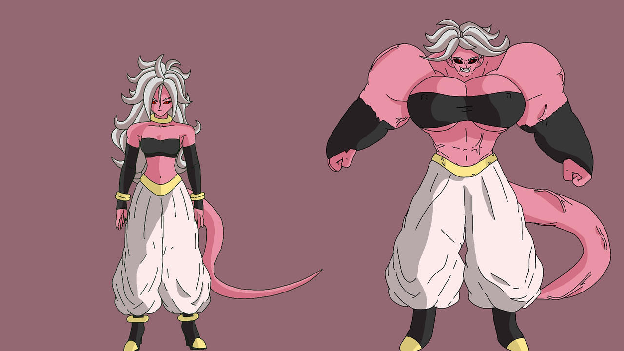 Android 21 Forms Android 21 Form Comparison by Vaulter297 on DeviantArt