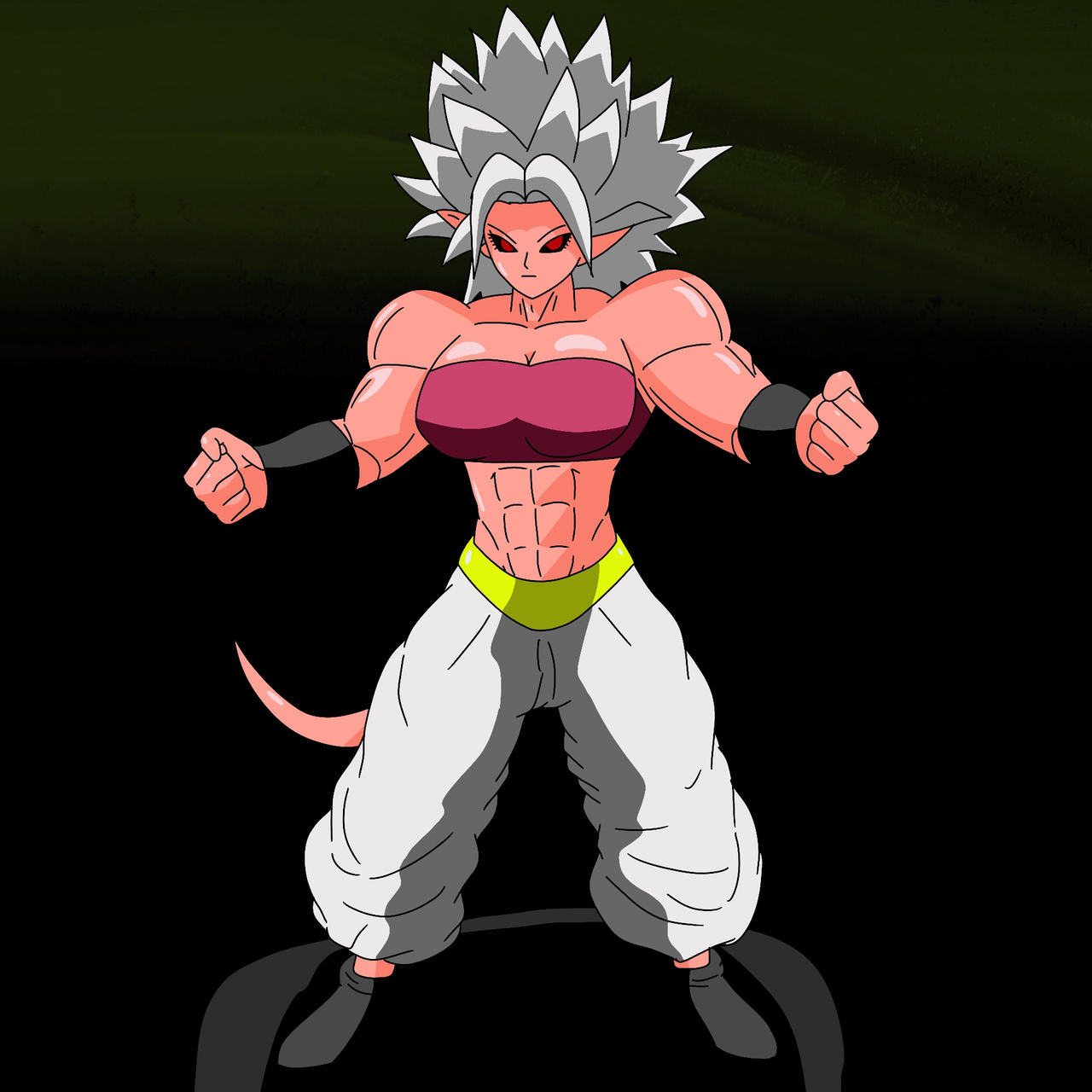 Majin Caulifla by Vaulter297 on DeviantArt