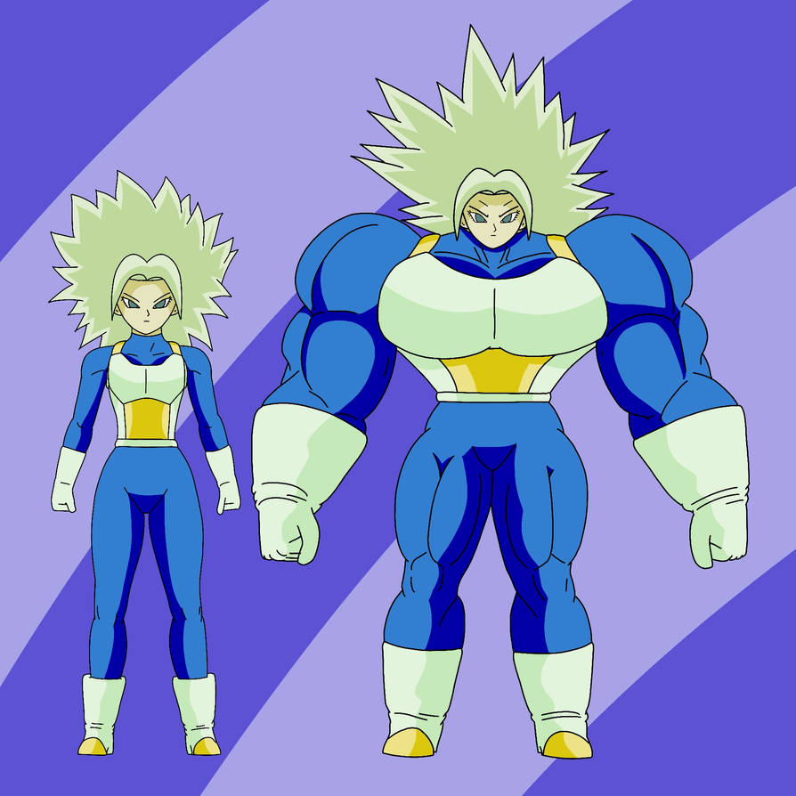 Super Caulifla (Battle Armor) Comparison by Vaulter297 on DeviantArt
