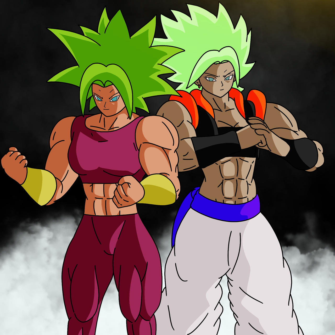 Caulale and Kefla by Vaulter297 on DeviantArt