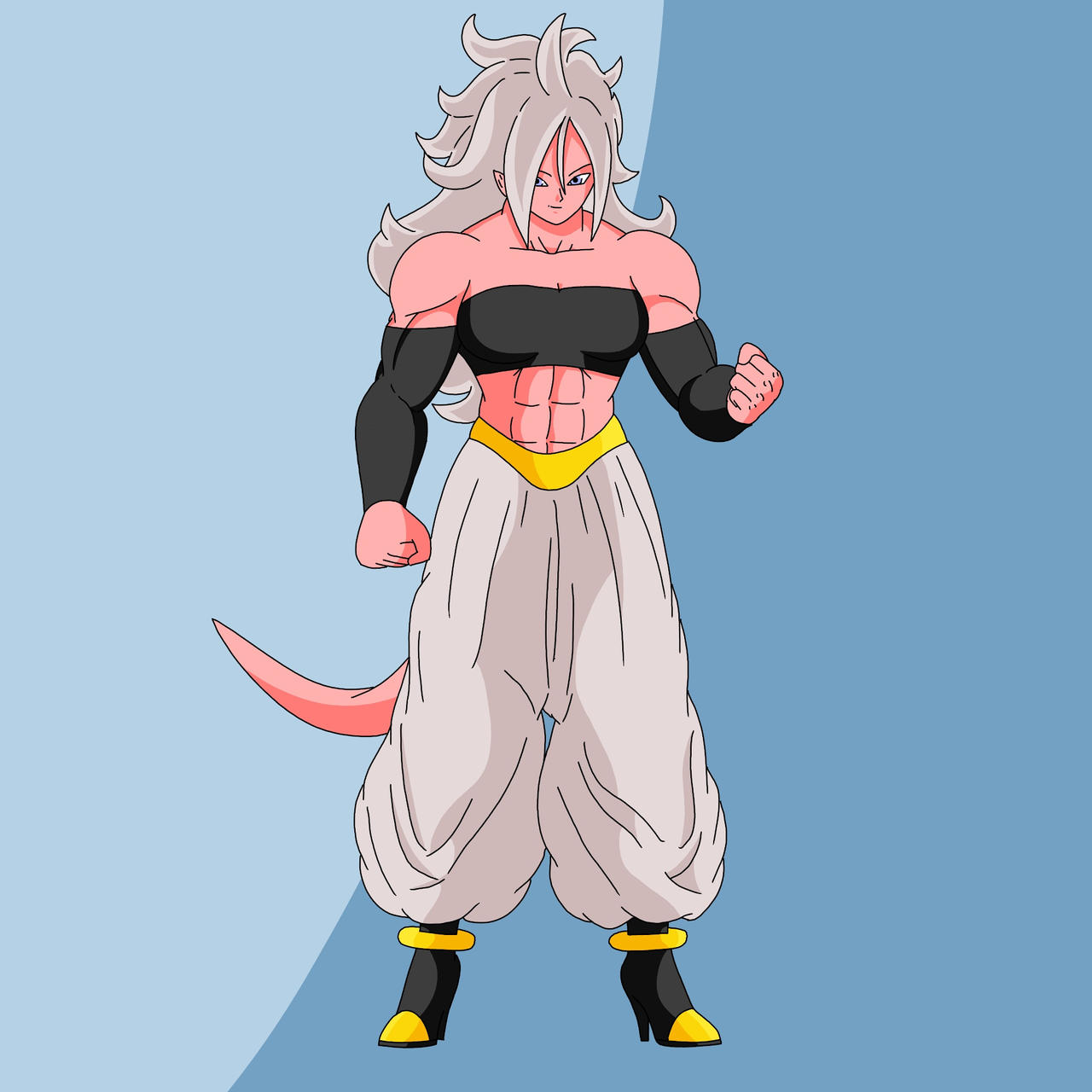 Android 21 (Good) by Vaulter297 on DeviantArt