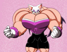 Rouge The Bat, Big Muscles