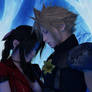 Cloud and Aerith