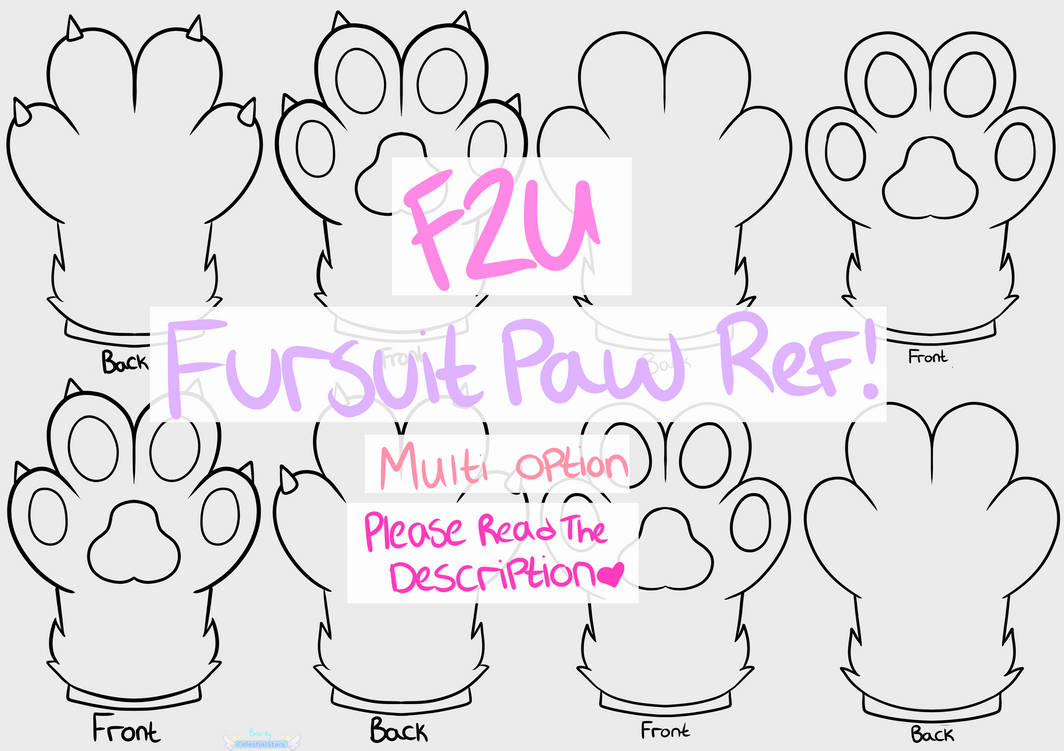 F2U Fursuit Paws Ref By CelestialsStarsArt On DeviantArt f2u-fursuit-paws-ref-by-celestialsstarsart-on-deviantart