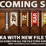 Keka - New supported file type icons