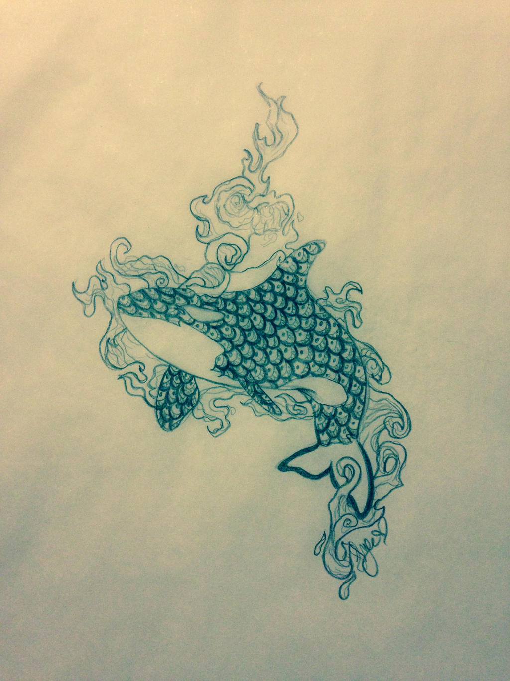 Killer Whale Tattoo by Daemonophilia on DeviantArt