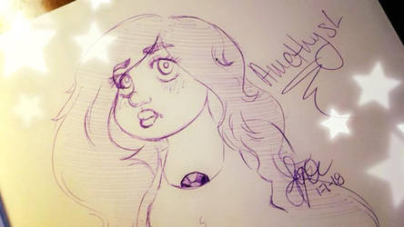 Sketch: Amethyst