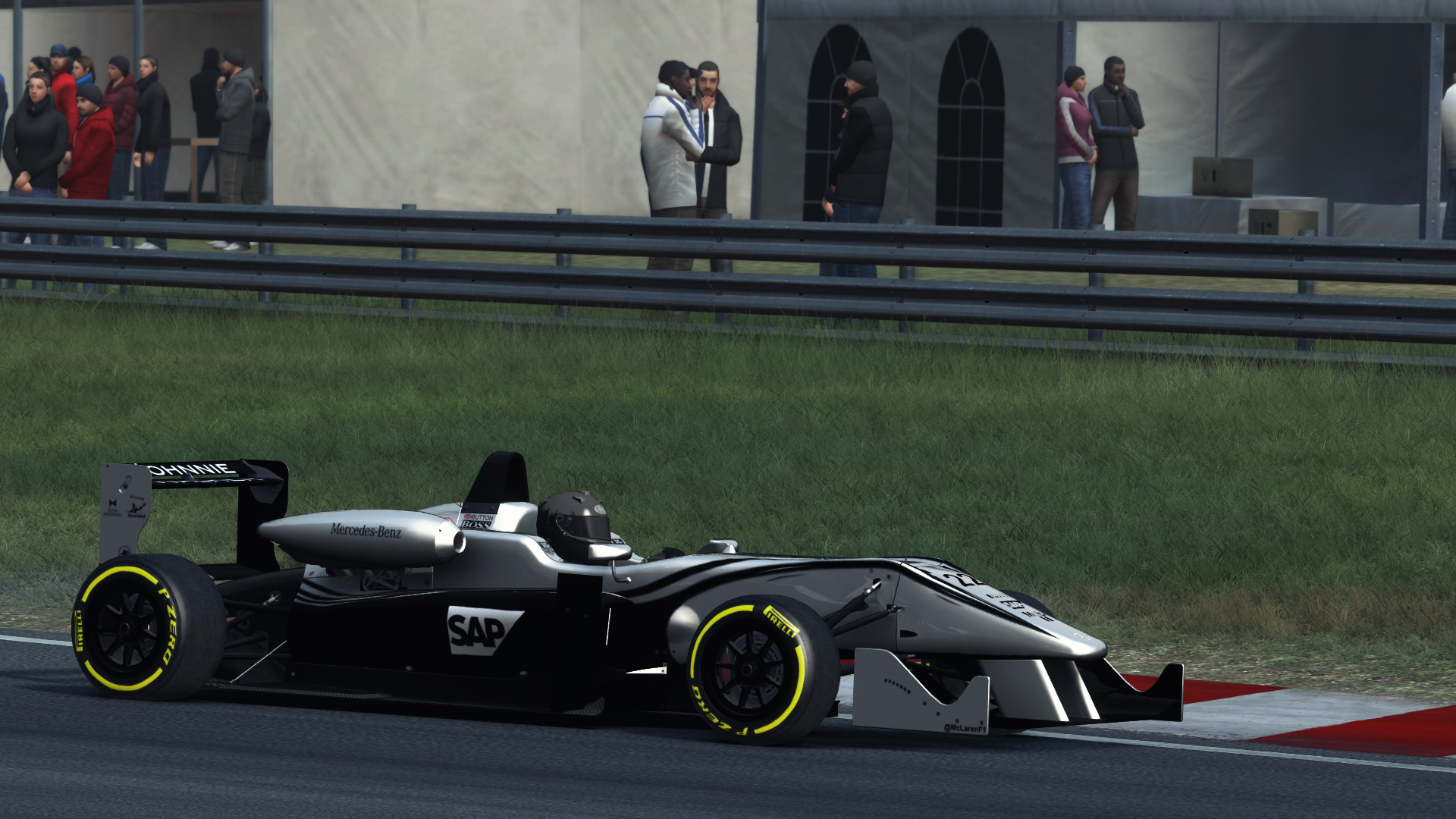 McLaren Mercedes Livery for Dallara F312