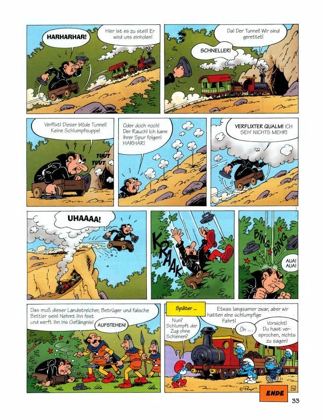 Smurfs Train Smurfs train page 4 by Florin25082008 on DeviantArt