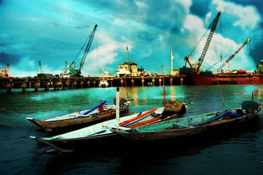 Gresik harbour