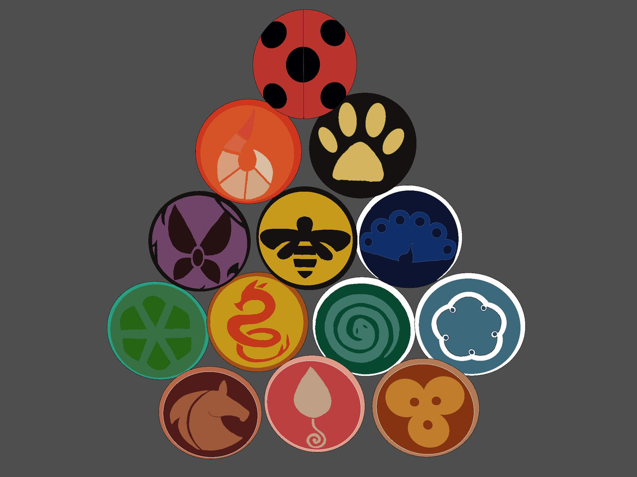 Kwami Rings Kwami symbols by Scxash on DeviantArt