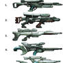 Sci-fi Rifle Thumbnails