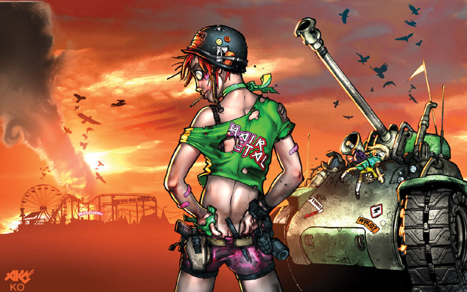 Tank Girl, Deathbox style