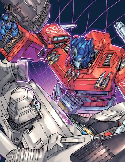 Optimus Prime vs. Megatron